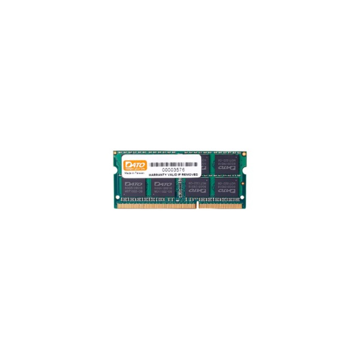 Модуль пам'яті для ноутбука SoDIMM DDR3 4GB 1600 MHz Dato (DT4G3DSDLD16) 256_256.jpg