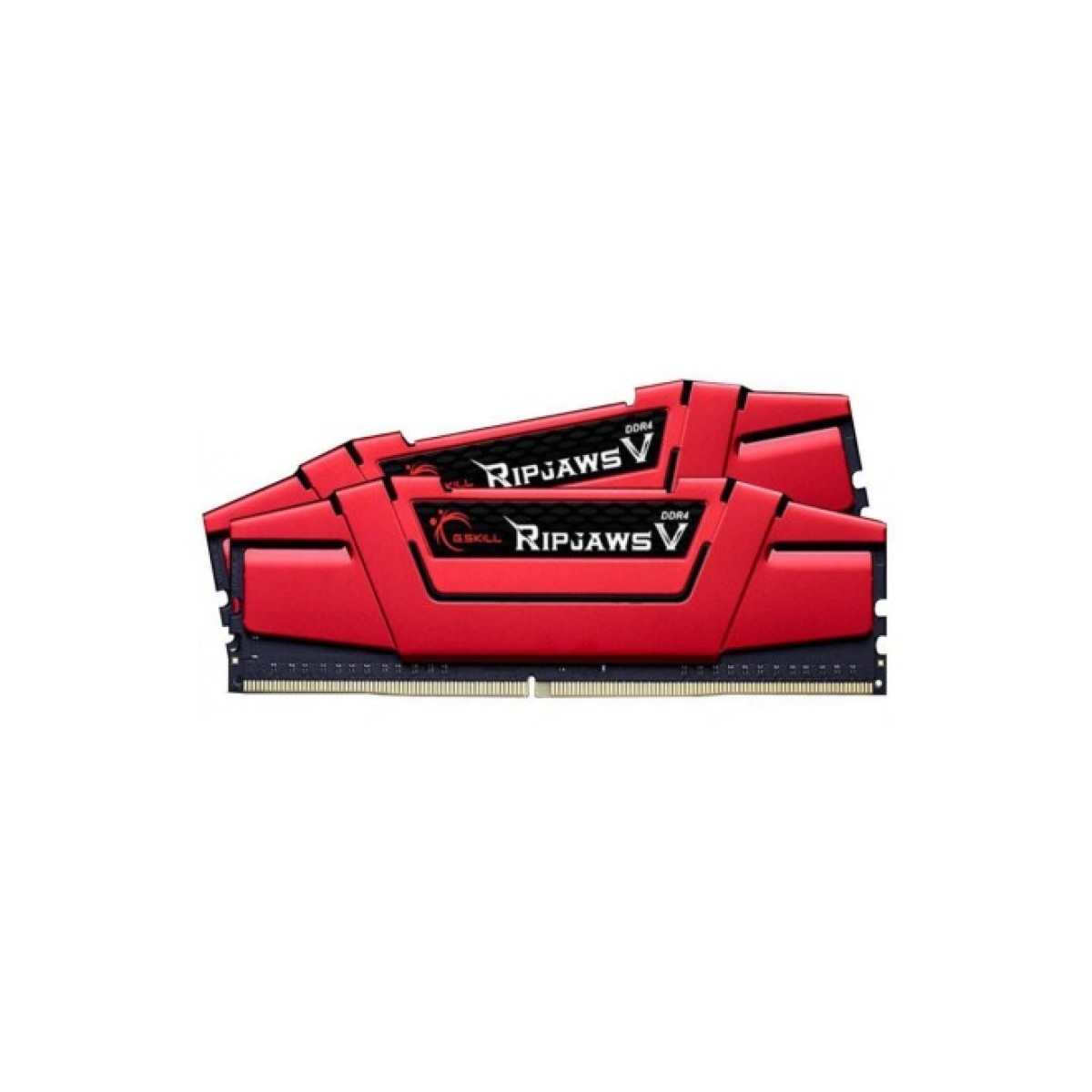 Модуль пам'яті для комп'ютера DDR4 8GB (2x4GB) 2400 MHz RIPJAWS V RED G.Skill (F4-2400C17D-8GVR) 98_98.jpg - фото 3