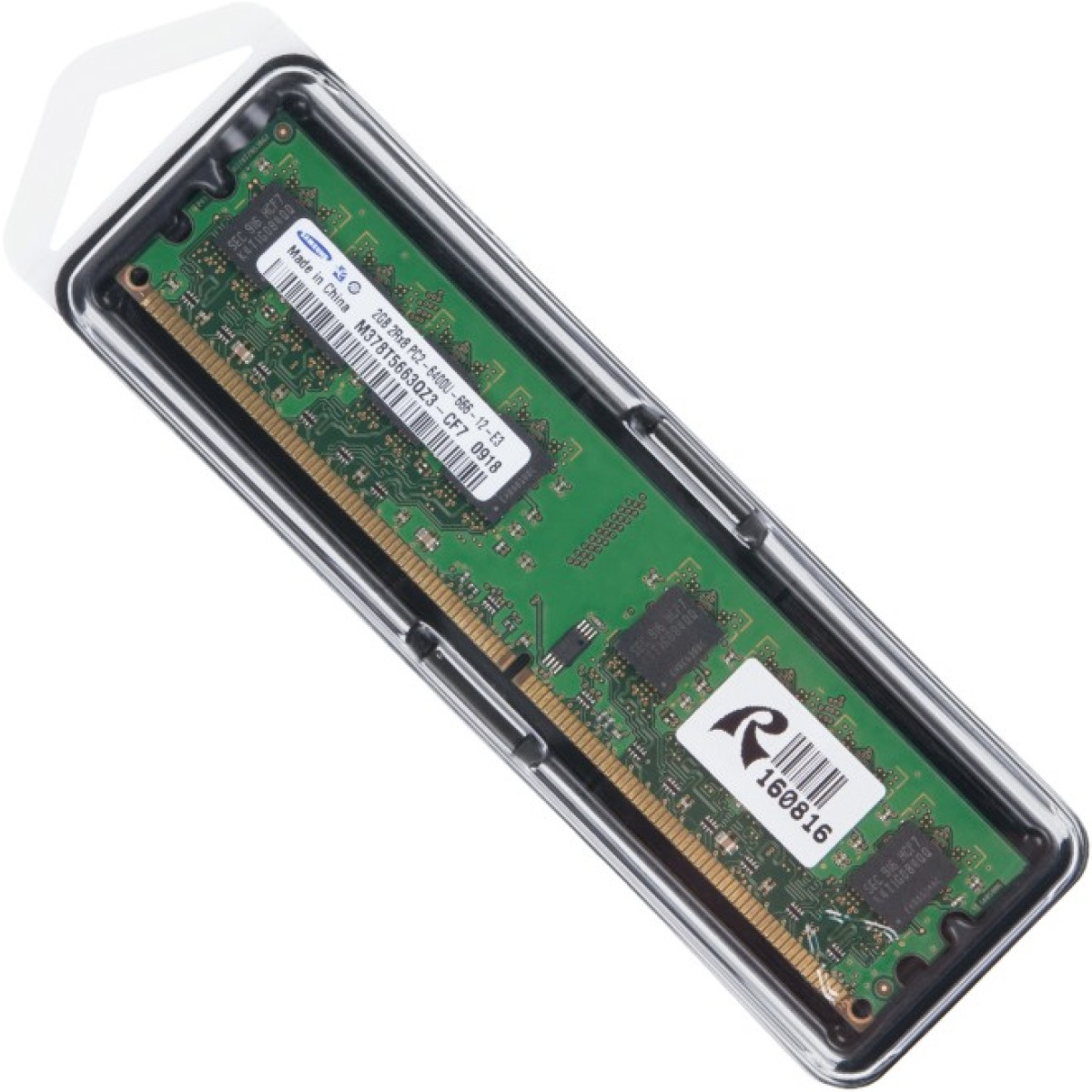 Модуль памяти для компьютера DDR2 2GB 800 MHz Samsung (M378B5663QZ3-CF7 / M378T5663QZ3-CF7) 98_98.jpg - фото 3