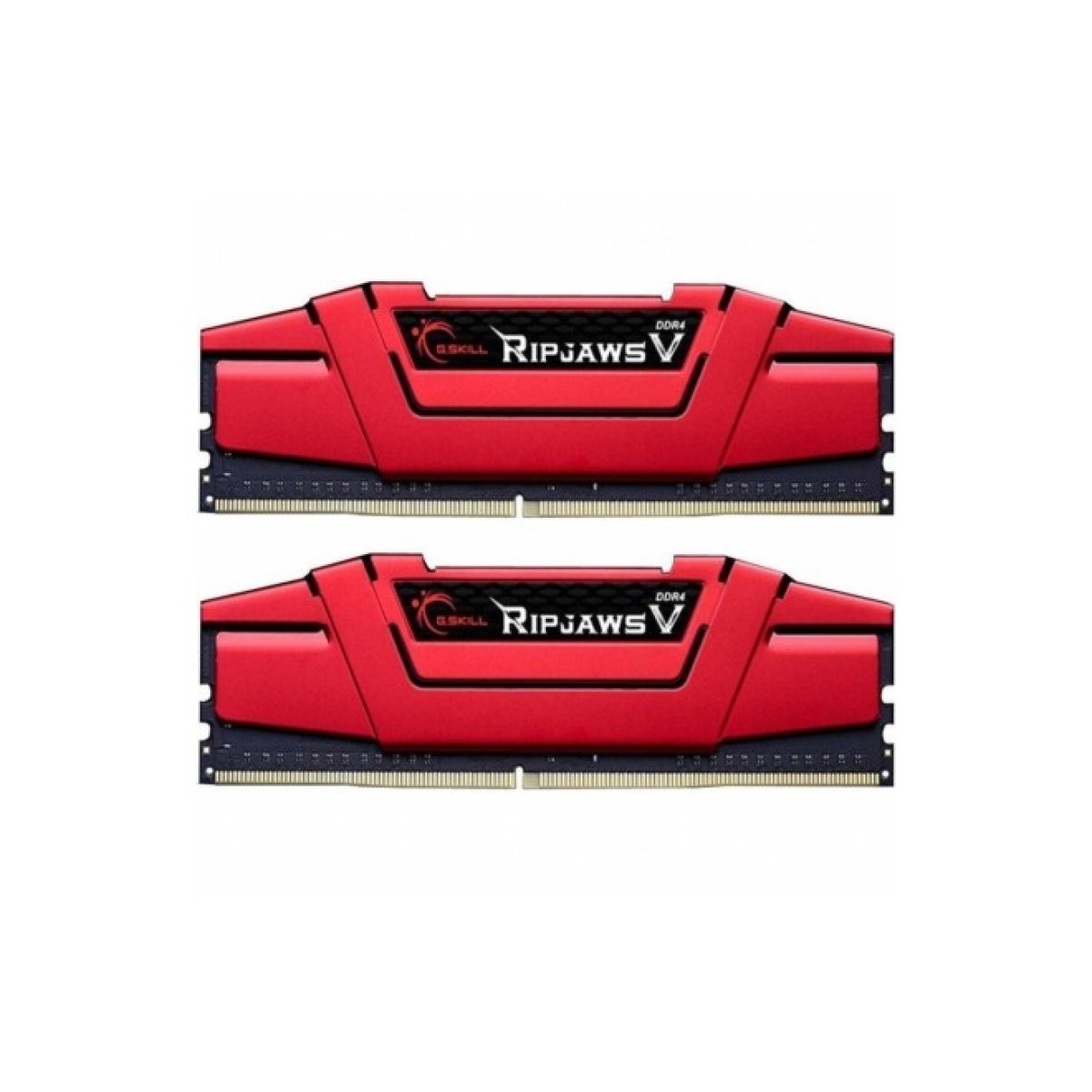 Модуль пам'яті для комп'ютера DDR4 8GB (2x4GB) 2400 MHz RIPJAWS V RED G.Skill (F4-2400C17D-8GVR) 98_98.jpg - фото 1