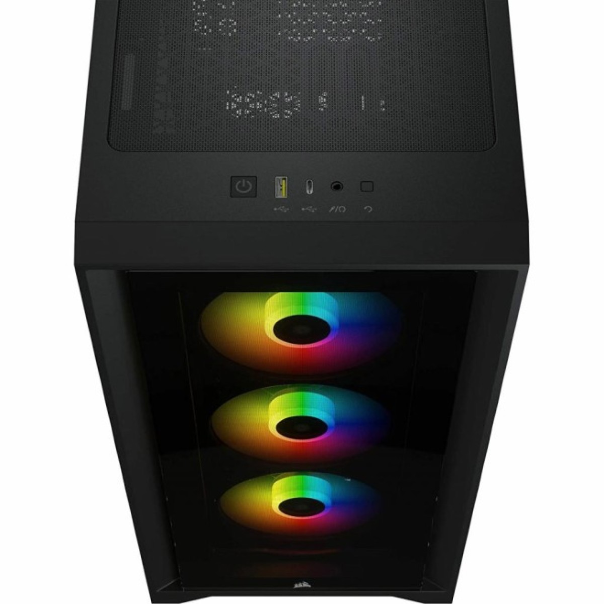 Корпус Corsair iCUE 4000X RGB Tempered Glass Black (CC-9011204-WW) 98_98.jpg - фото 10