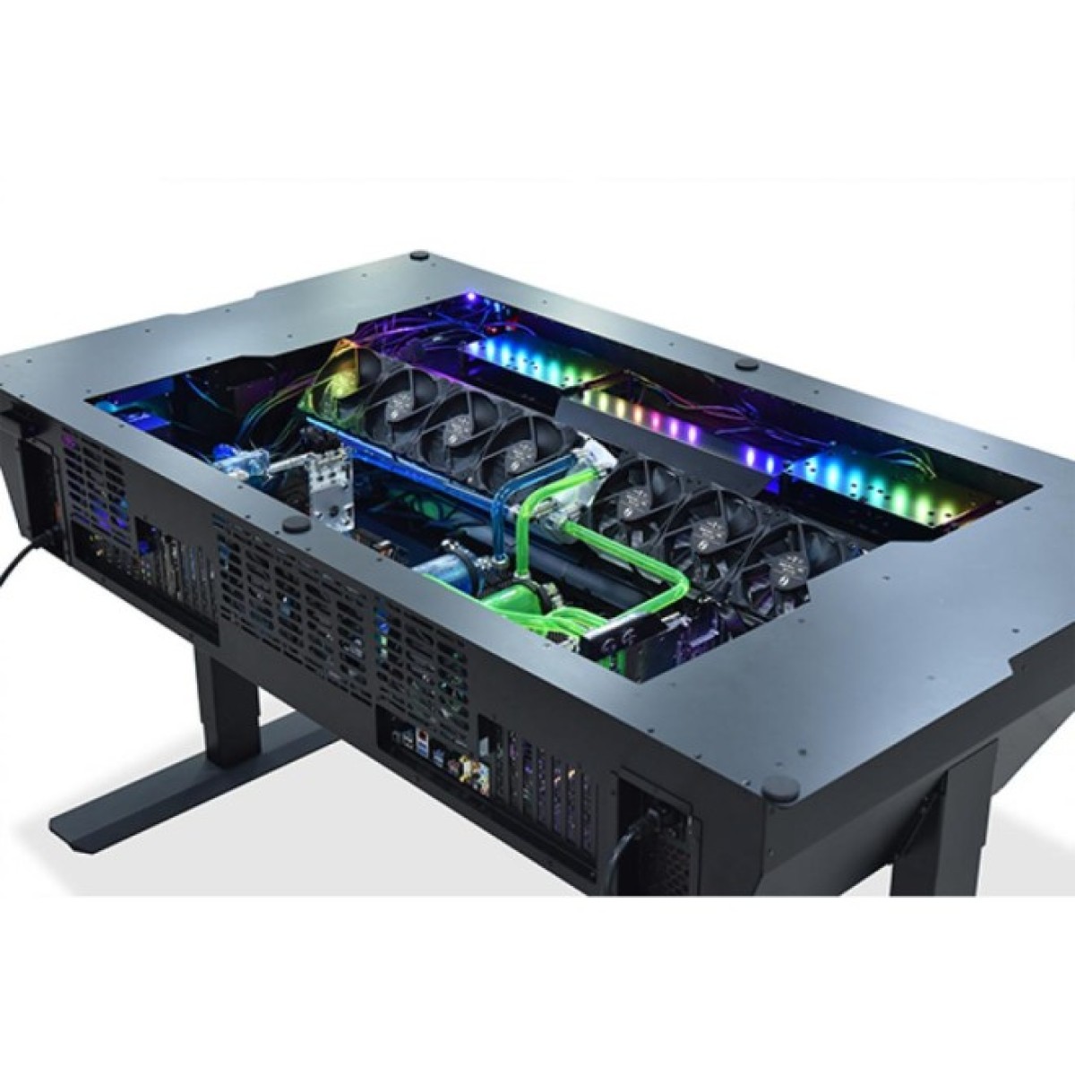 Корпус Lian Li DK05-FX EU Black Gaming desk (G99.DK05FX.02EU) 98_98.jpg - фото 7