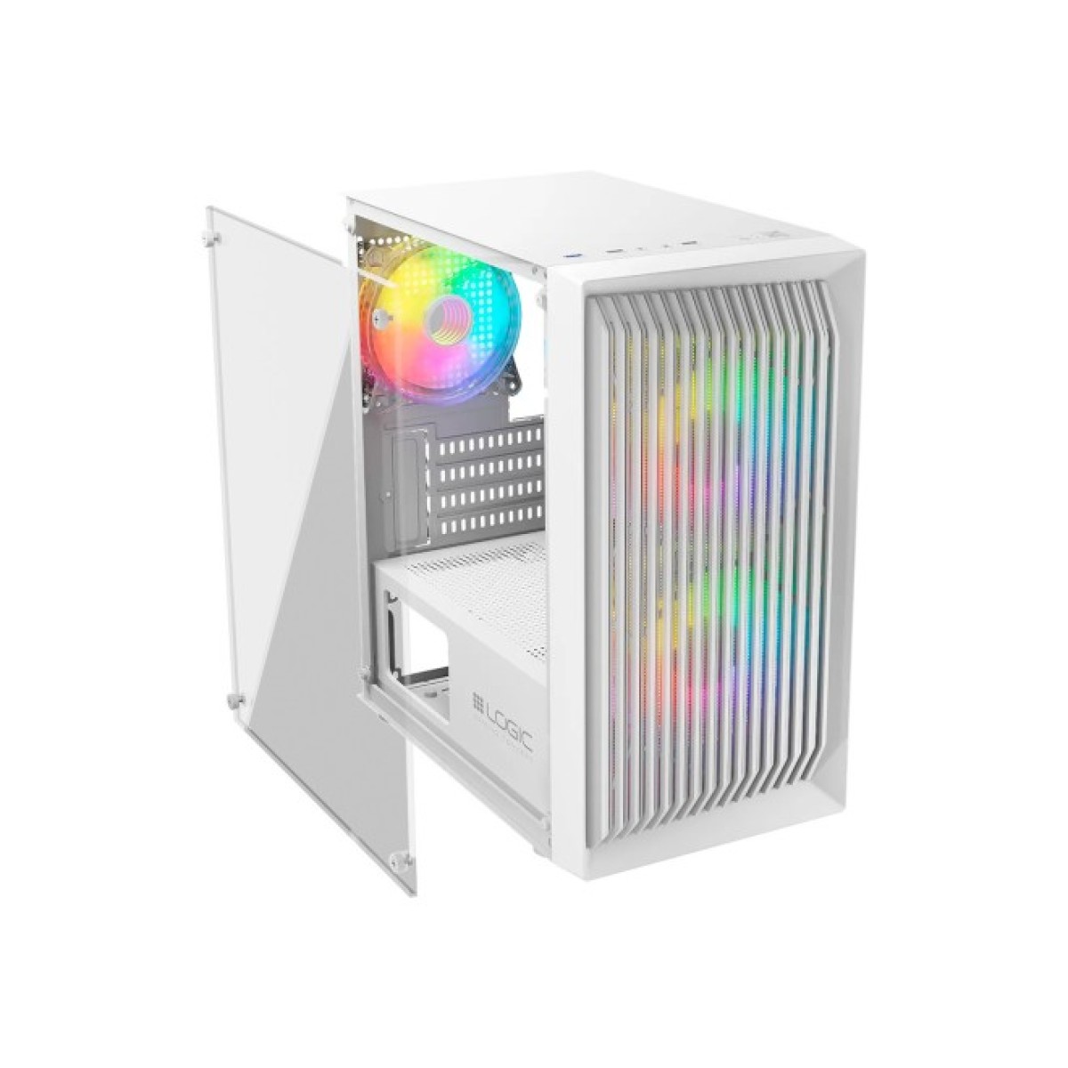Корпус Logic concept ATOS MESH+GLASS ARGB fans 3x120mm WHITE (AM-ATOS-20-0000000-0002) 98_98.jpg - фото 7