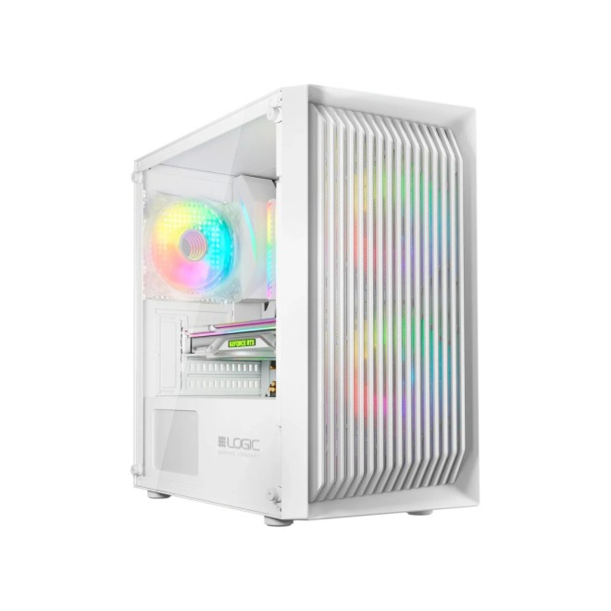 Корпус Logic concept ATOS MESH+GLASS ARGB fans 3x120mm WHITE (AM-ATOS-20-0000000-0002) 98_98.jpg - фото 1