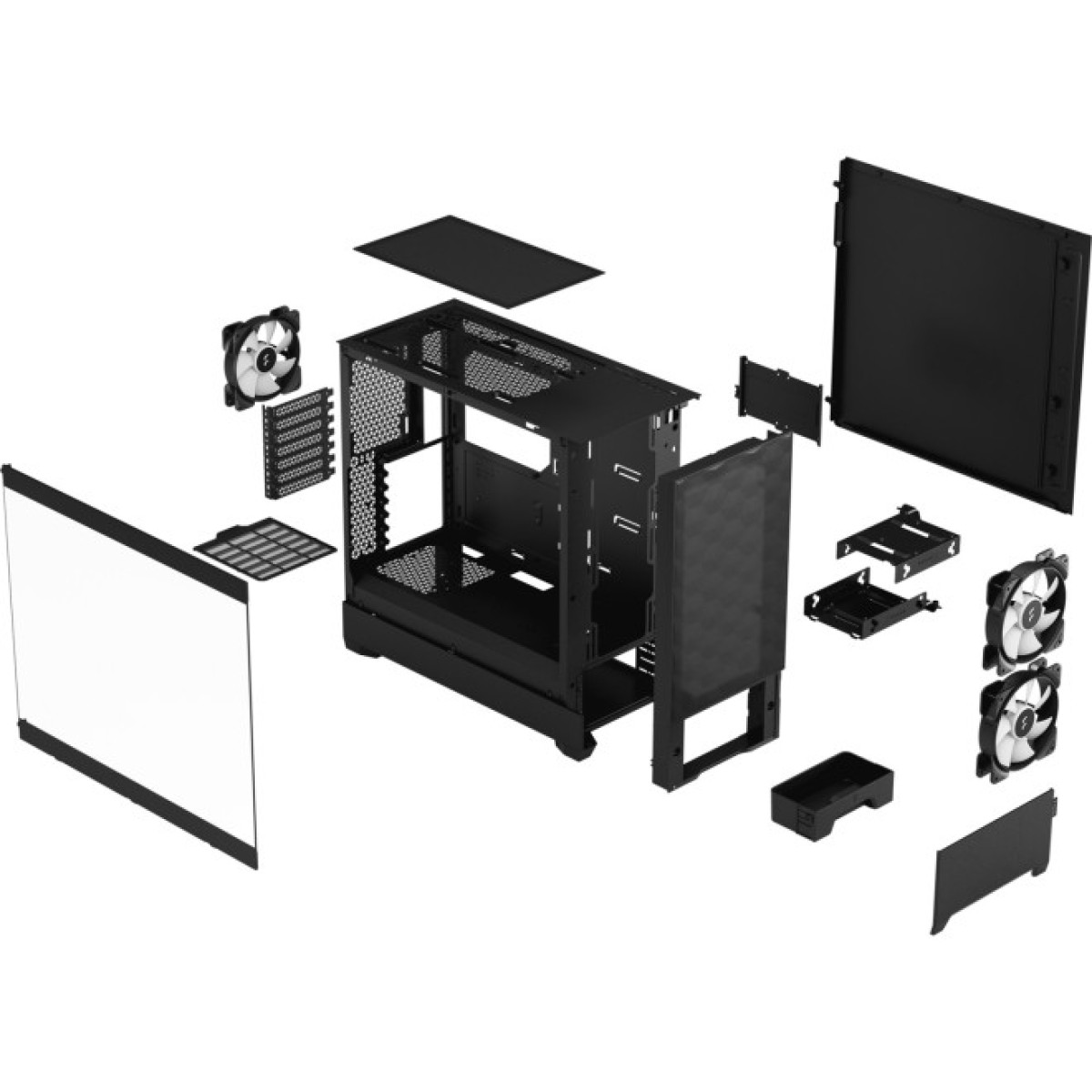 Корпус Fractal Design Pop Mini Air RGB Black TG (FD-C-POR1M-06) 98_98.jpg - фото 5