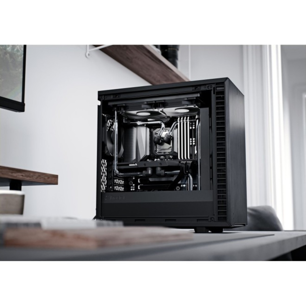 Корпус Fractal Design Define 7 Mini - Black Solid (FD-C-DEF7M-01) 98_98.jpg - фото 4