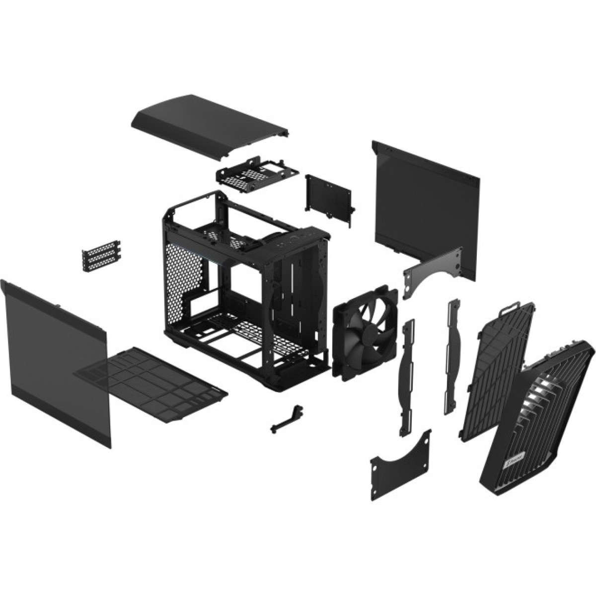 Корпус Fractal Design Torrent Nano Black TG Dark tin (FD-C-TOR1N-01) 98_98.jpg - фото 2