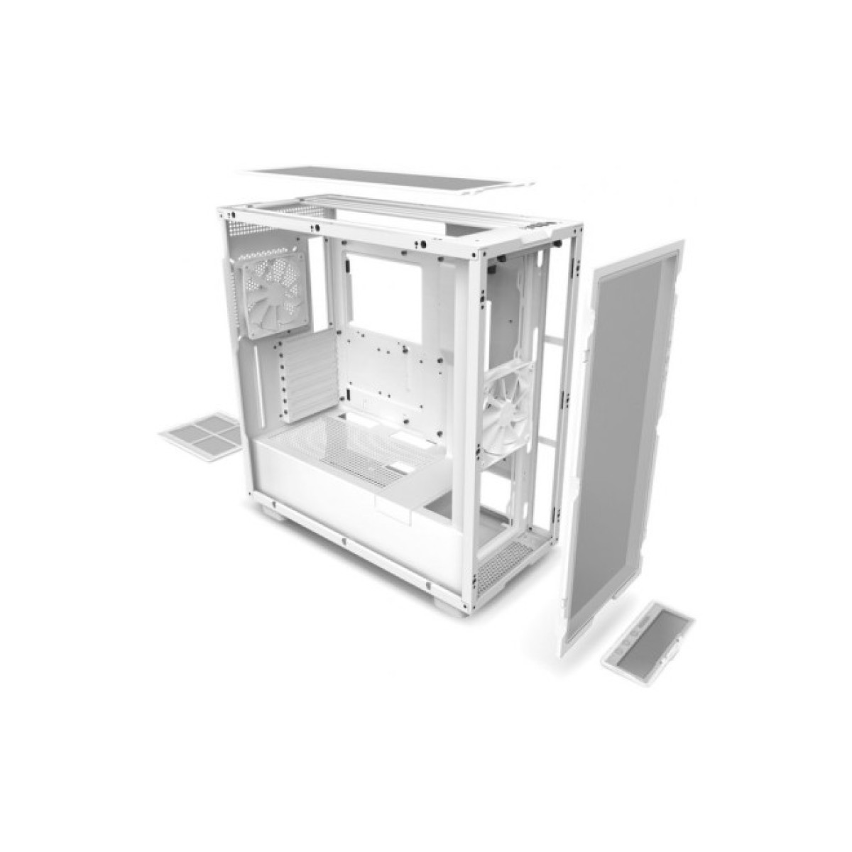 Корпус NZXT H7 v1 2022 Flow Edition All White (CM-H71FW-01) 98_98.jpg - фото 6