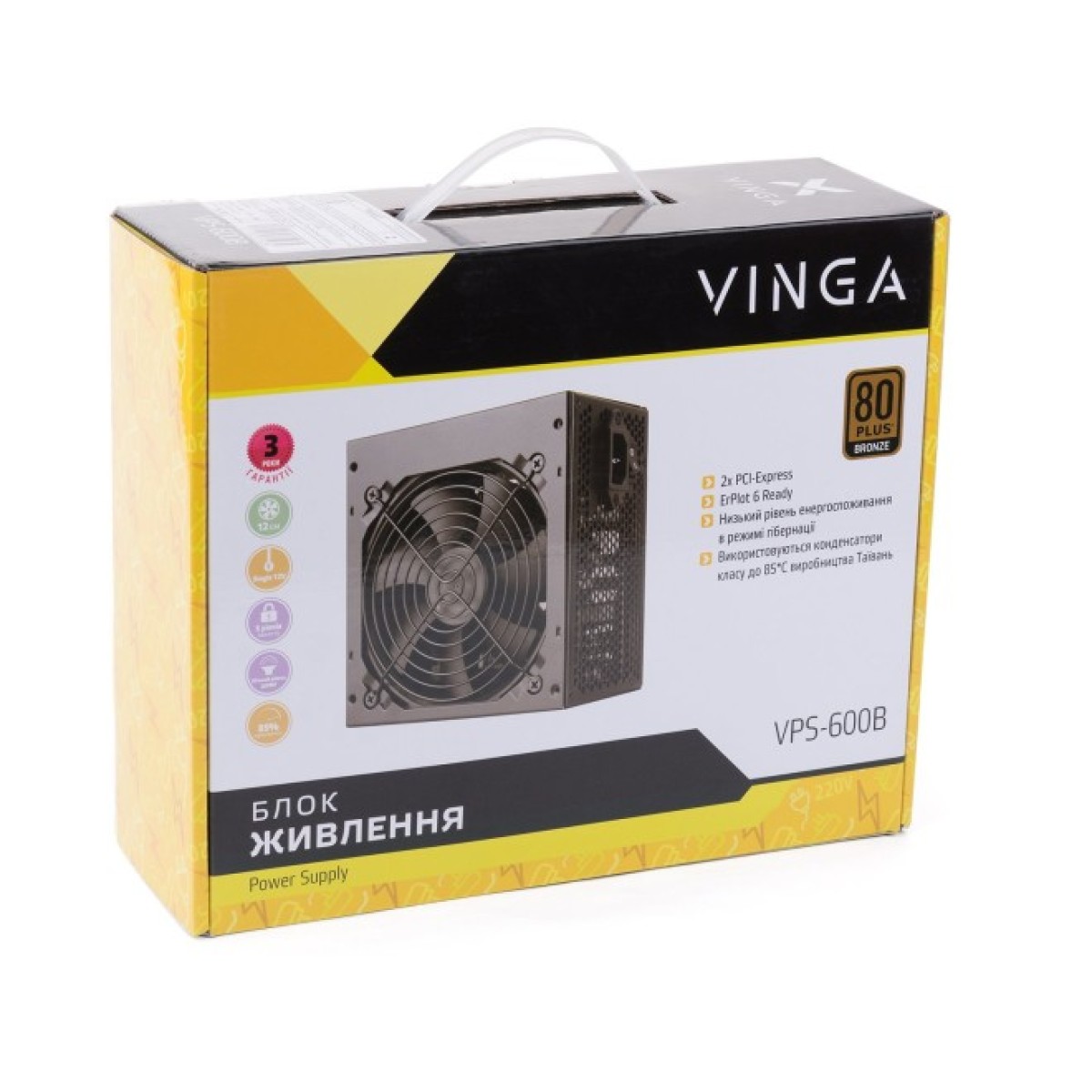 Блок питания Vinga 600W (VPS-600B) 98_98.jpg - фото 11