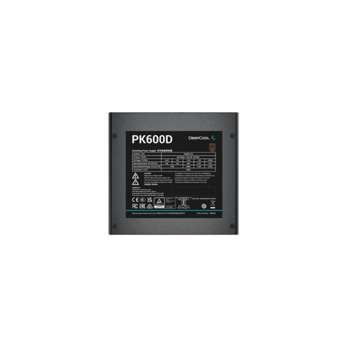 Блок живлення Deepcool 600W PK600D (R-PK600D-FA0B-EU) 98_98.jpg - фото 4