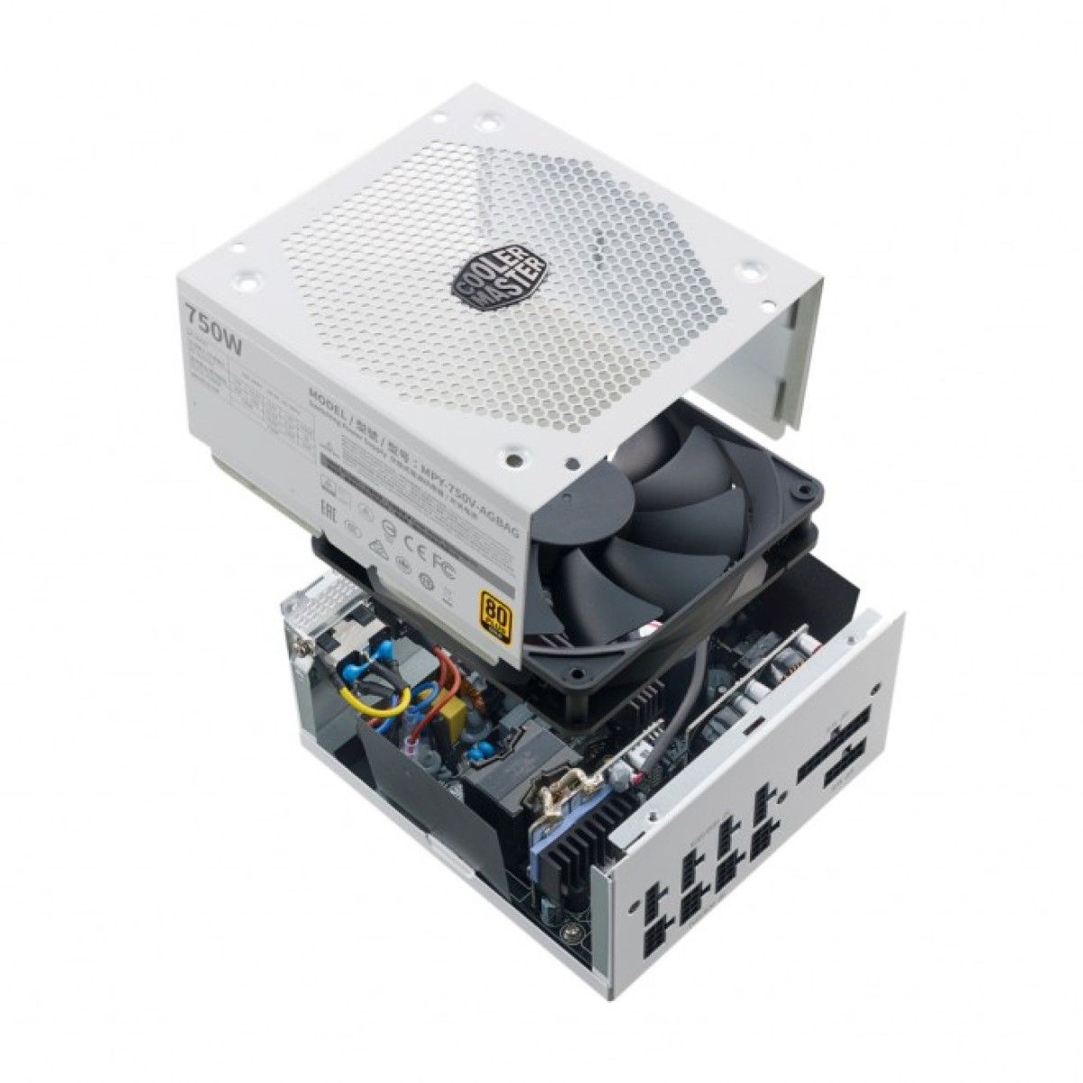 Блок питания CoolerMaster 750W V750 Gold V2 White Edition (MPY-750V-AGBAG-EU) 98_98.jpg - фото 10