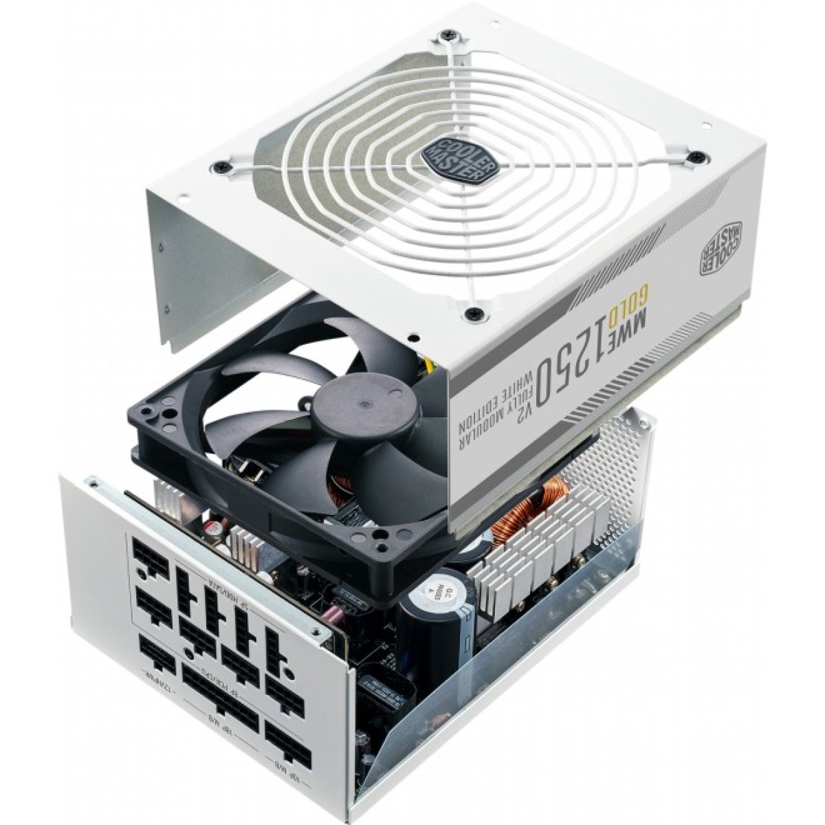 Блок питания CoolerMaster 1250W MWE Gold 1250 - V2 ATX 3.0 White Version (MPE-C501-AFCAG-3GEU) 98_98.jpg - фото 8