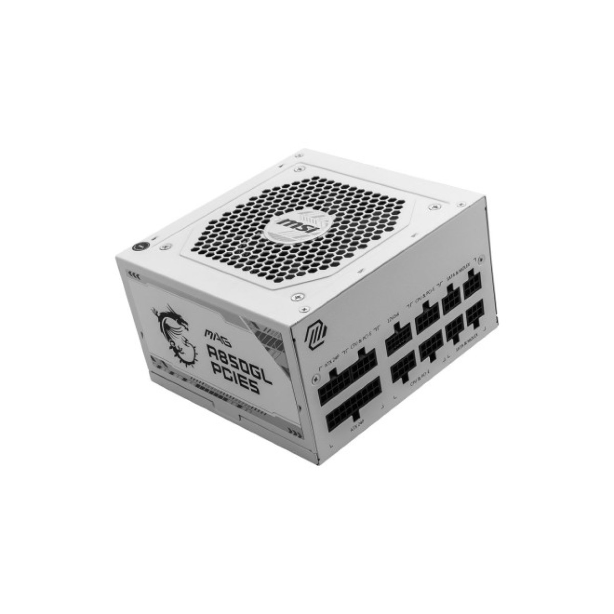 Блок живлення MSI 850W (MAG A850GL PCIE5 WHITE) 98_98.jpg - фото 9