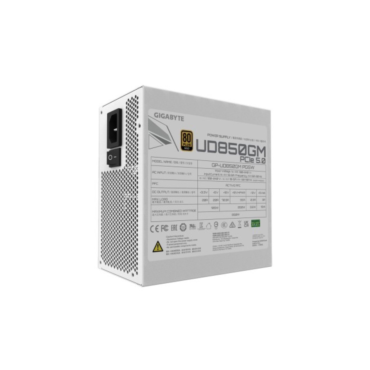 Блок питания GIGABYTE 850W (GP-UD850GM PG5W) 98_98.jpg - фото 6