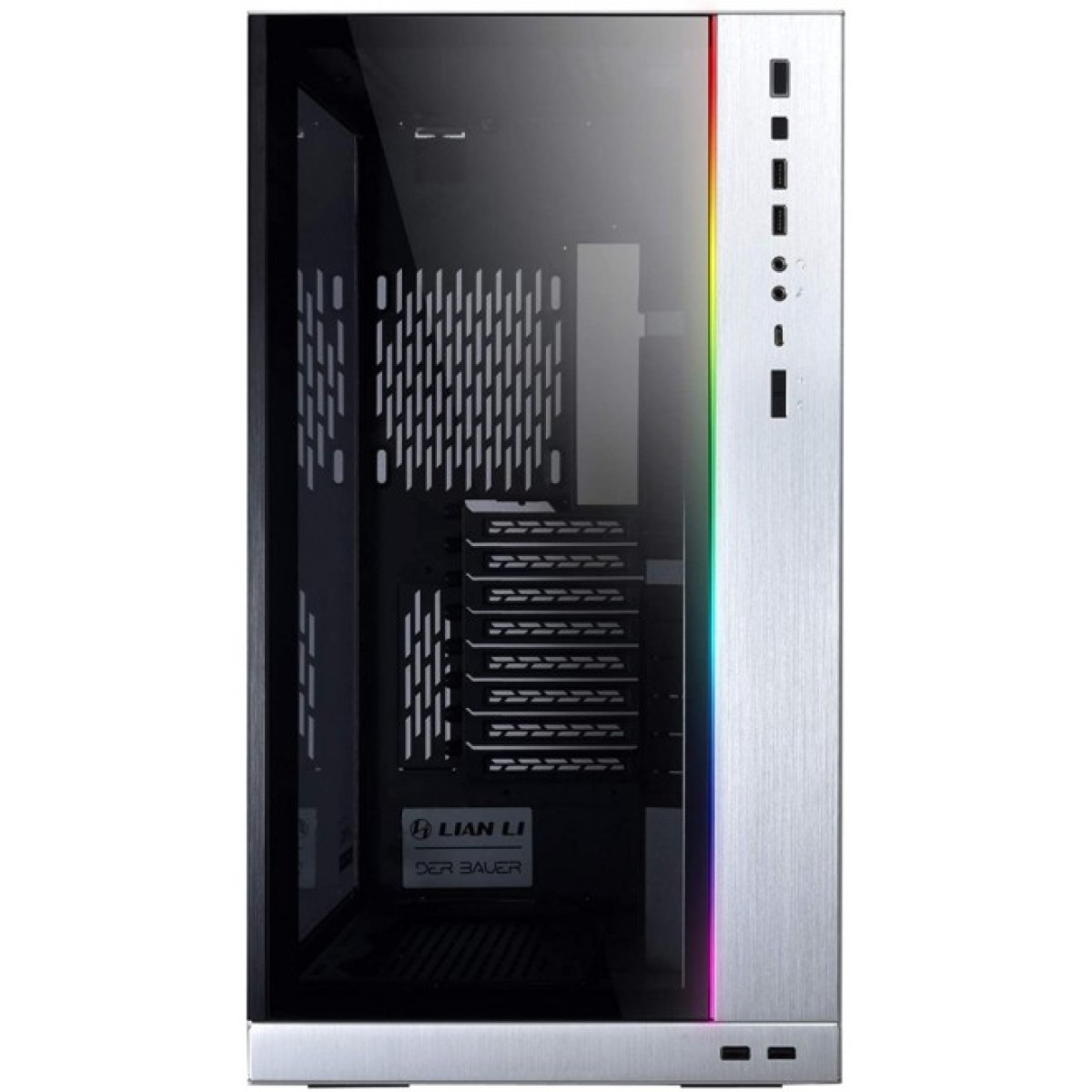 Корпус Lian Li PC-O11 Dynamic XL ROG Certify Silver (G99.O11DXL-A.00) 98_98.jpg - фото 2