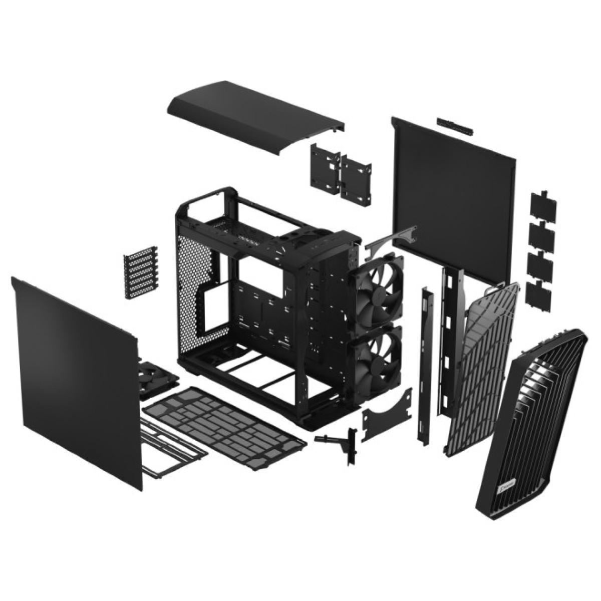 Корпус Fractal Design Torrent Black Solid (FD-C-TOR1A-05) 98_98.jpg - фото 8