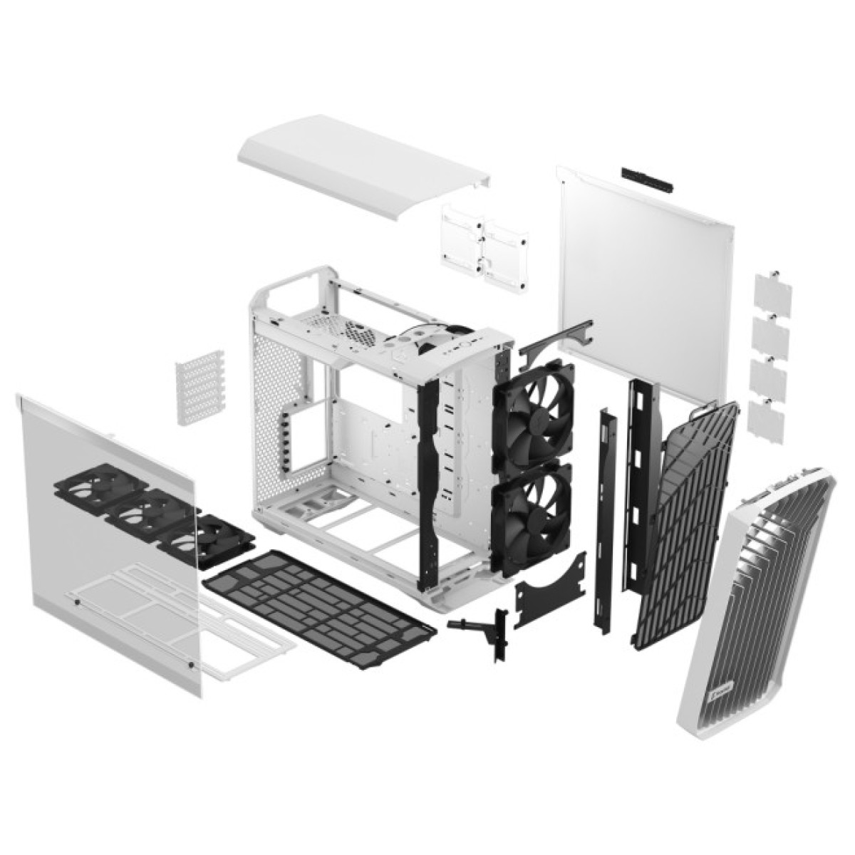 Корпус Fractal Design Torrent White TG Clear Tint (FD-C-TOR1A-03) 98_98.jpg - фото 10