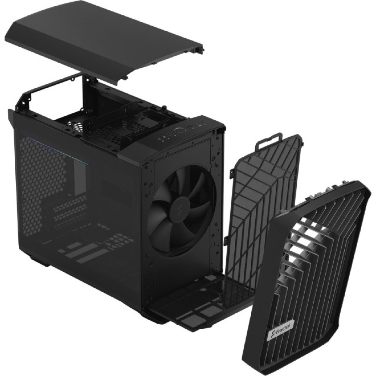 Корпус Fractal Design Torrent Nano Black TG Dark tin (FD-C-TOR1N-01) 98_98.jpg - фото 10