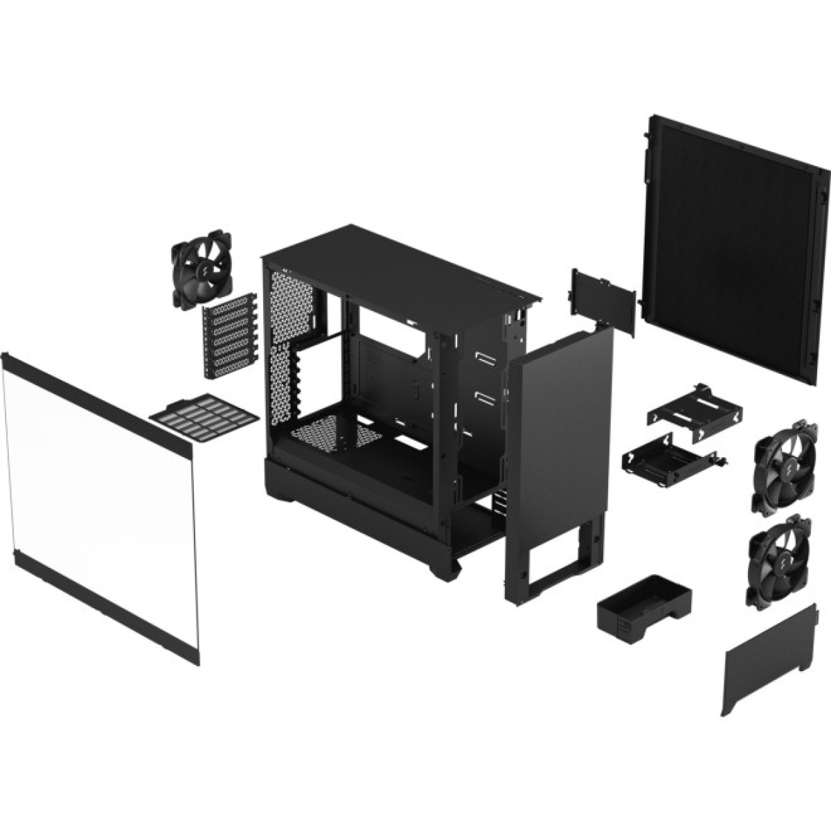 Корпус Fractal Design Pop Silent Black TG Clear Tint (FD-C-POS1A-02) 98_98.jpg - фото 9