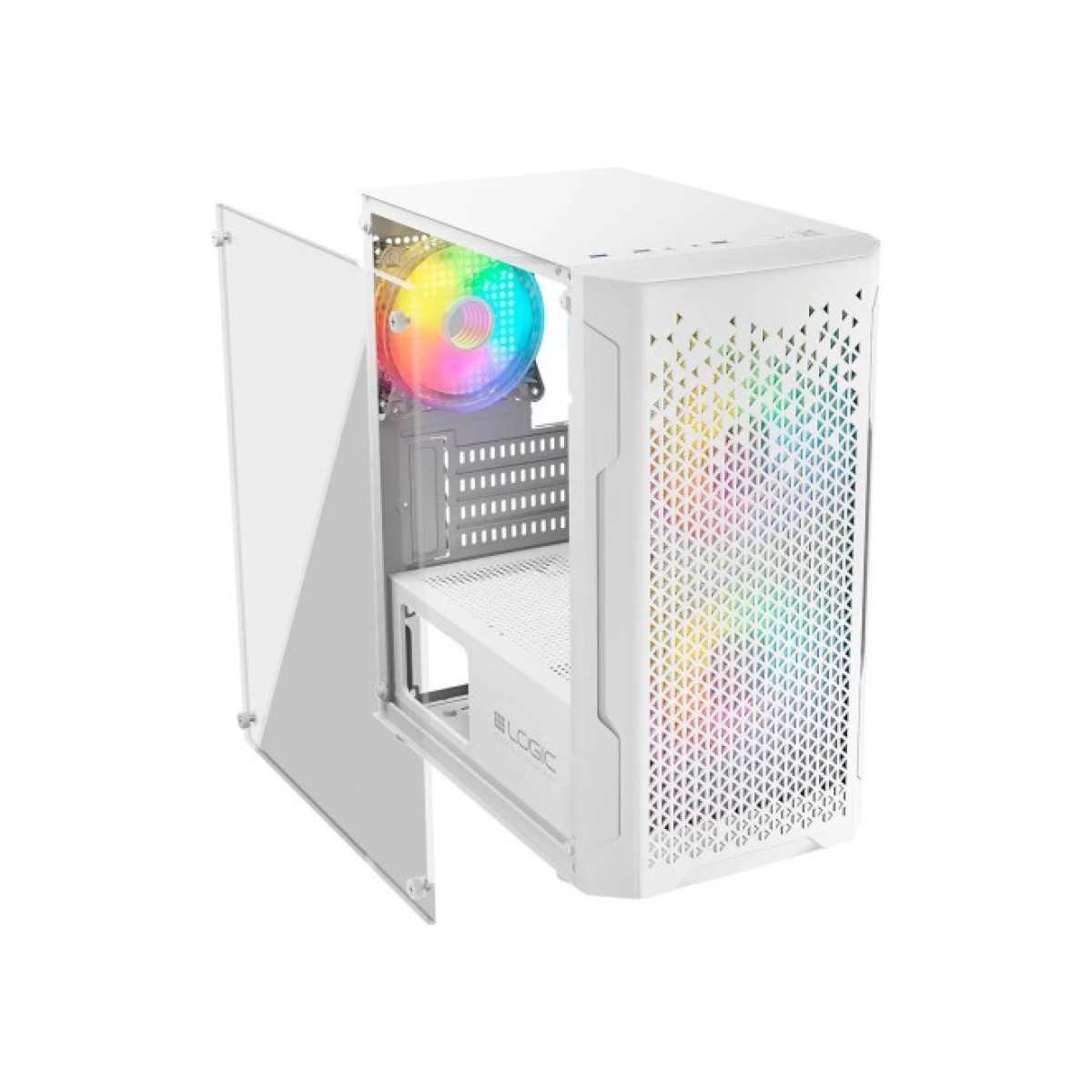 Корпус Logic concept ARAMIS MESH+GLASS ARGB fans 3x120mm WHITE (AM-ARAMIS-20-0000000-0002) 98_98.jpg - фото 3