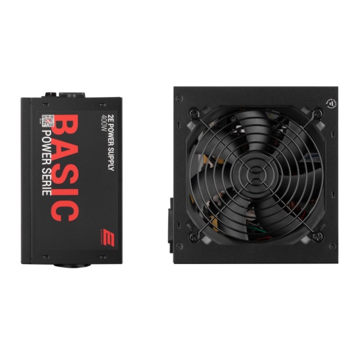 Блок живлення 2E BASIC POWER (400W), 80, 120mm, 1xMB 24pin(20+4), 1xCPU 8pin(4+4), 3xMolex, 4xSATA, 1xPCIe 8pin( (2E-BP400-120APFC) 98_98.jpg - фото 3