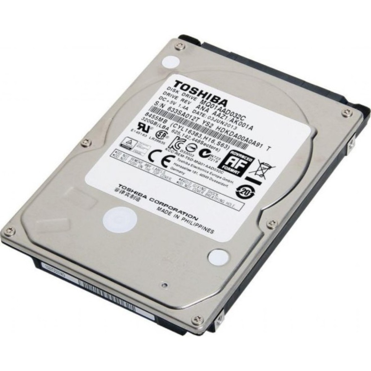 Жорсткий диск для ноутбука 2.5" 200GB Toshiba (MQ01AAD020C) 256_256.jpg