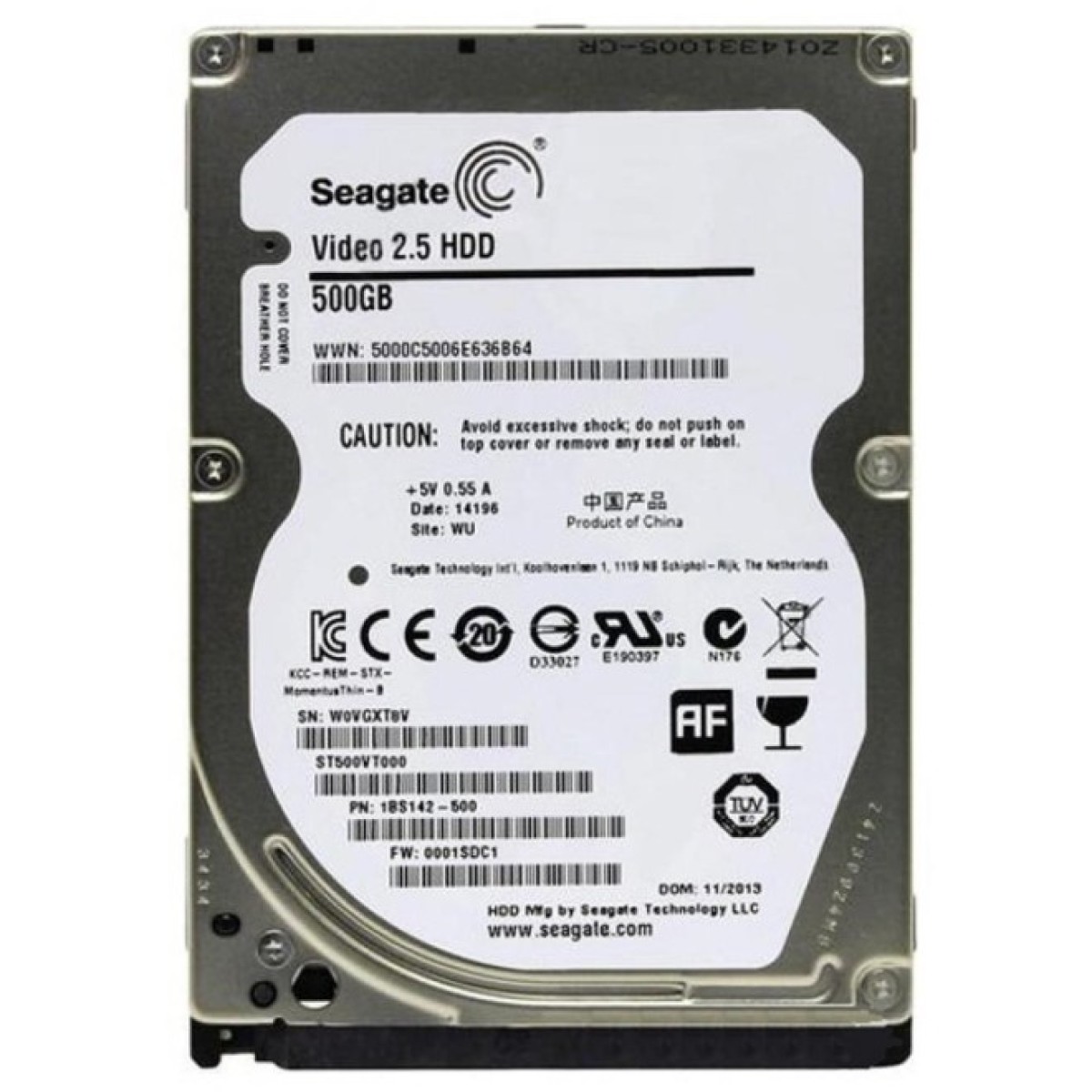 Жорсткий диск для ноутбука 2.5" 500GB Seagate (# ST500VT000 #) 256_256.jpg