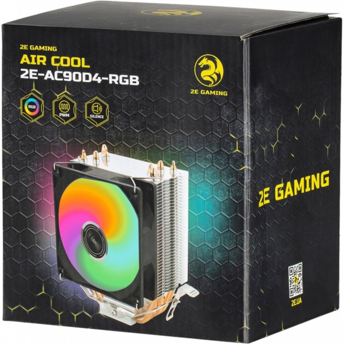 Кулер для процессора 2E GAMING AIR COOL (2E-AC90D4-RGB) 98_98.jpg - фото 5