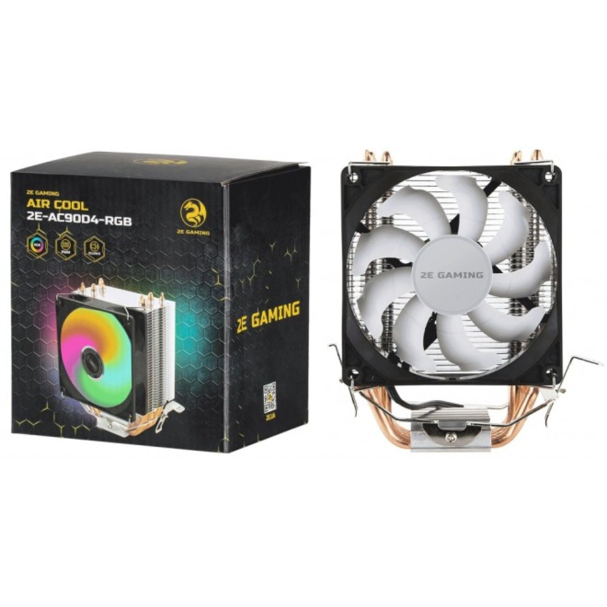 Кулер до процесора 2E GAMING AIR COOL (2E-AC90D4-RGB) 98_98.jpg - фото 7