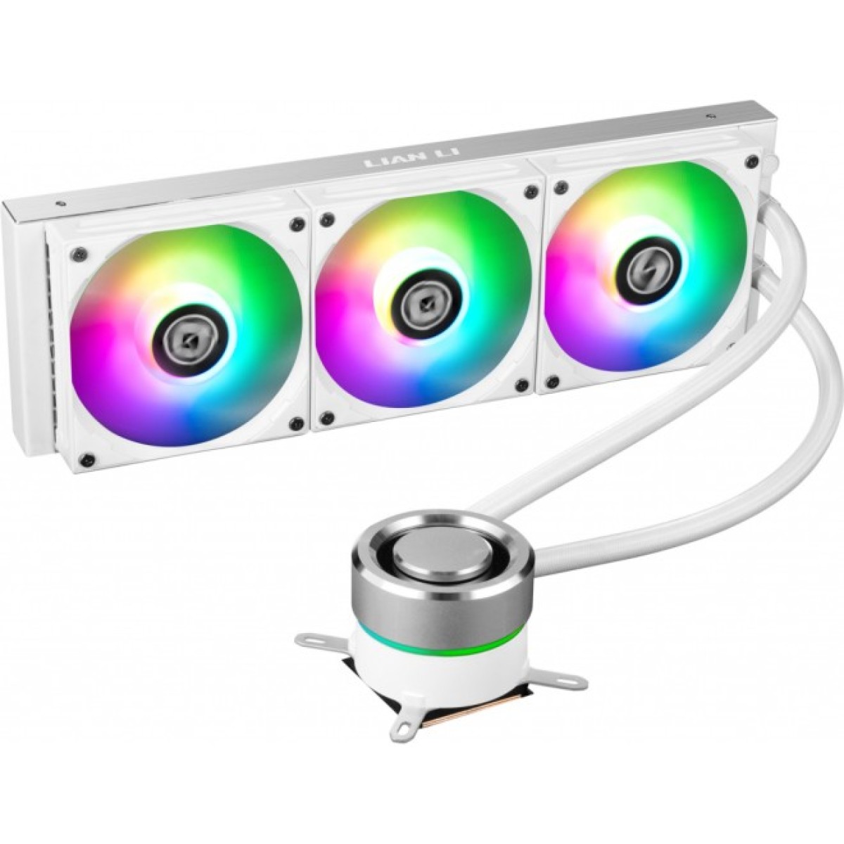 Система водяного охлаждения Lian Li Galahad AIO 360 White RGB (G89.GA360A.01) 256_256.jpg