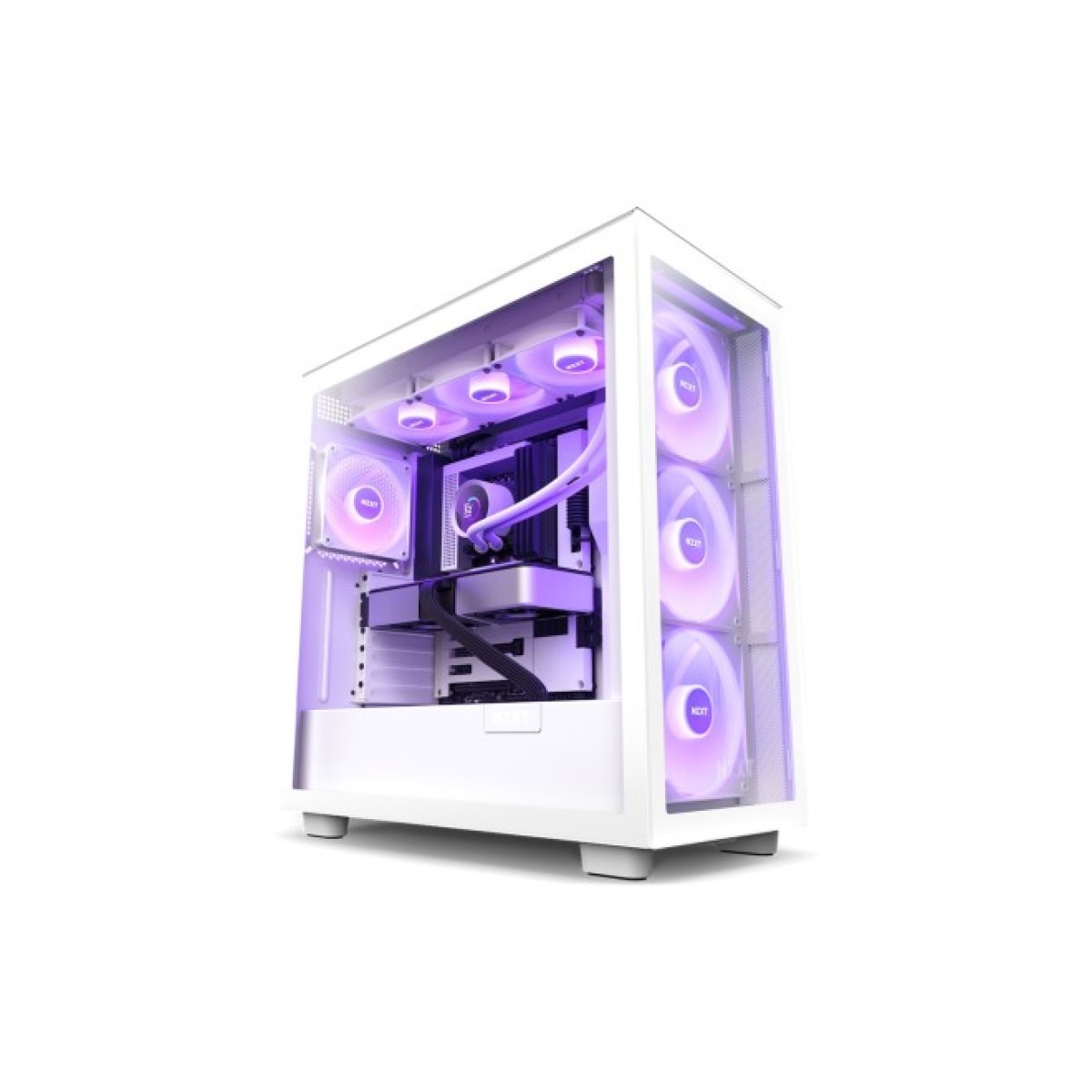 Система водяного охлаждения NZXT Kraken RGB 360mm AIO liquid cooler w/Display, (RL-KR360-W1) 98_98.jpg - фото 3