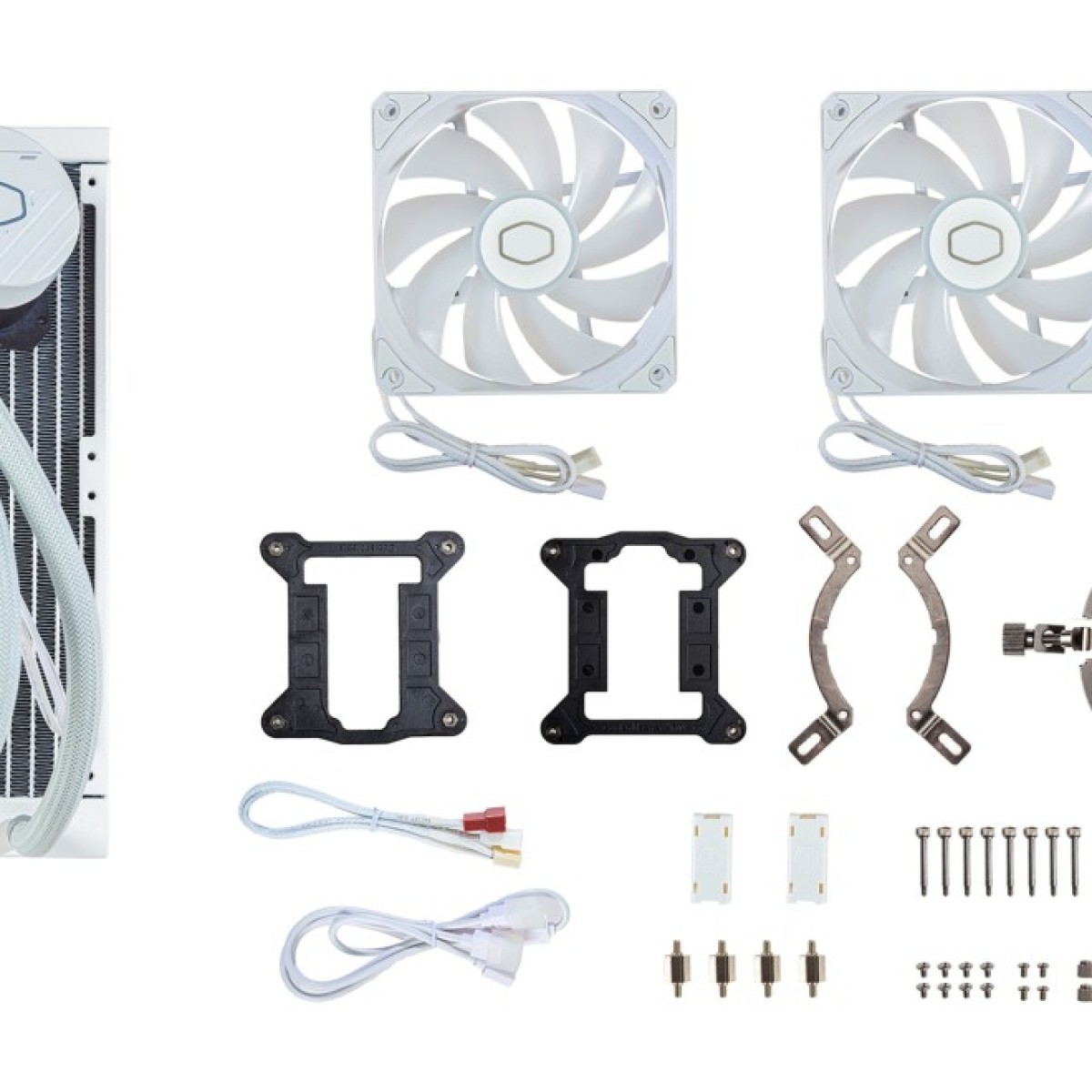 Система водяного охлаждения CoolerMaster MasterLiquid 240L Core ARGB White (MLW-D24M-A18PZ-RW) 98_98.jpg - фото 4