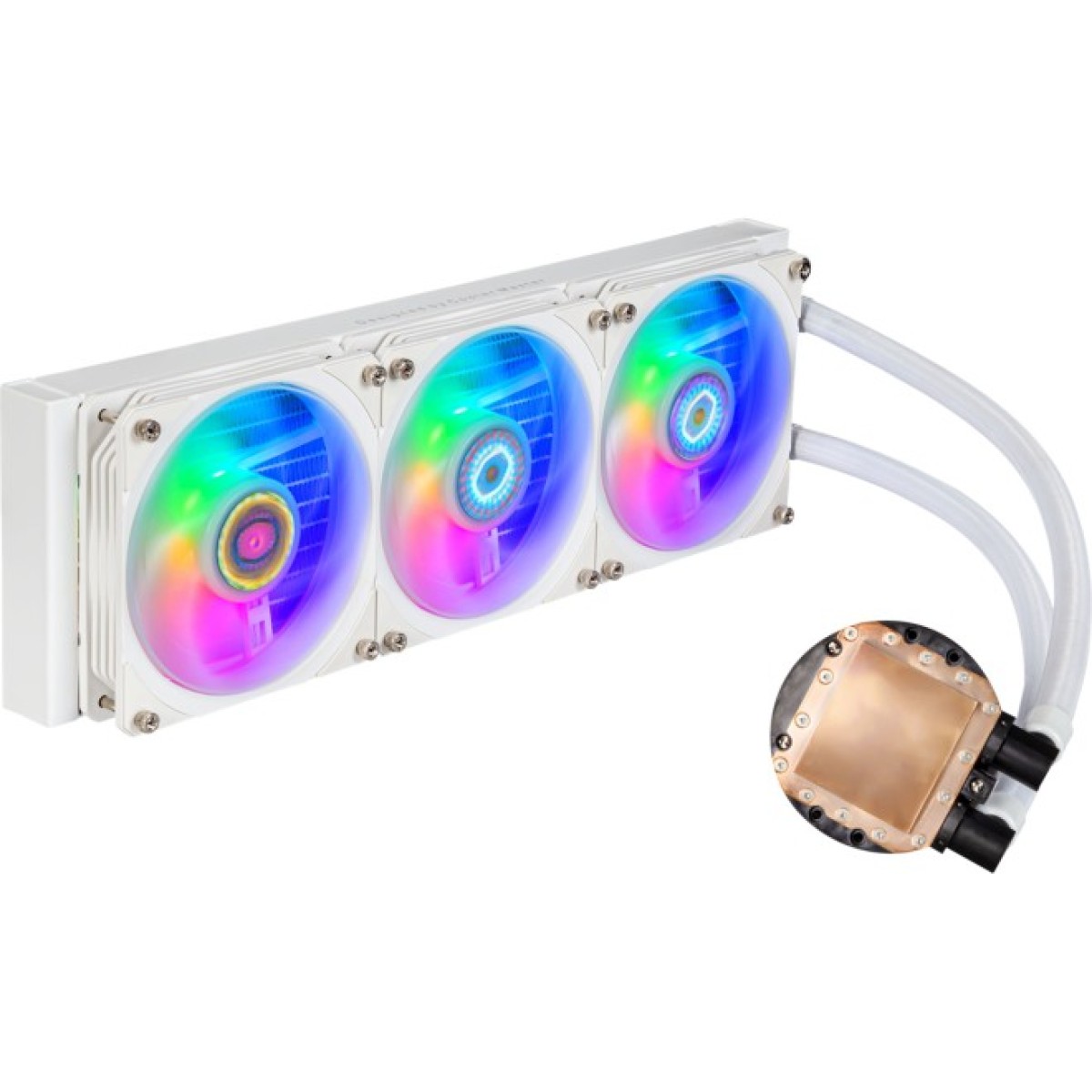 Система водяного охлаждения CoolerMaster MasterLiquid PL360 Flux White Edition (MLY-D36M-A23PZ-RW) 98_98.jpg - фото 3