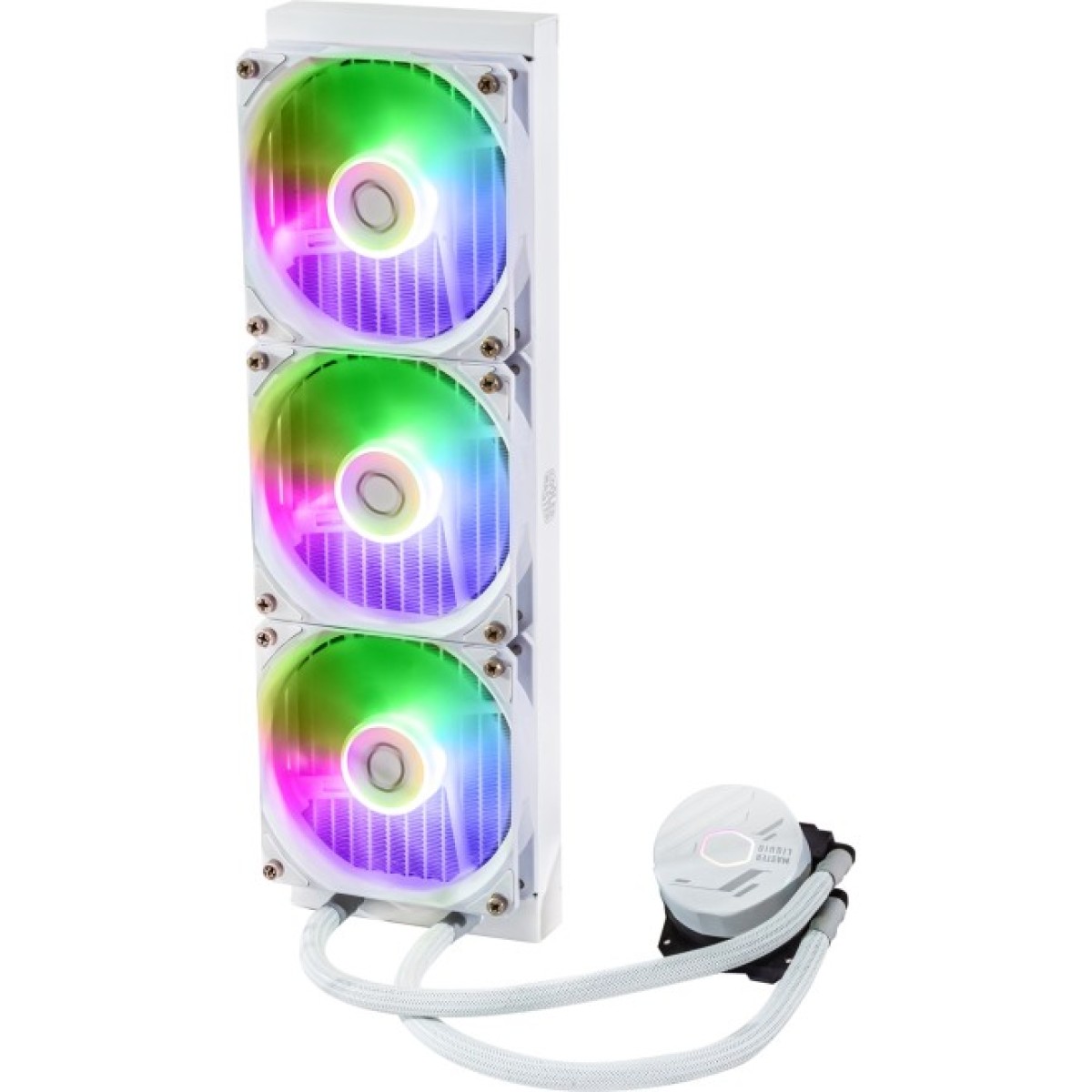 Система водяного охолодження CoolerMaster MasterLiquid 360L Core ARGB White (MLW-D36M-A18PZ-RW) 98_98.jpg - фото 6