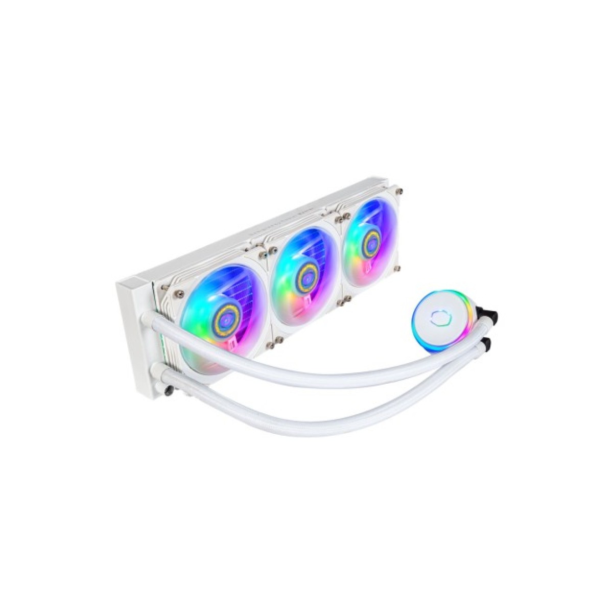 Система водяного охлаждения CoolerMaster MasterLiquid PL360 Flux White Edition (MLY-D36M-A23PZ-RW) 98_98.jpg - фото 1