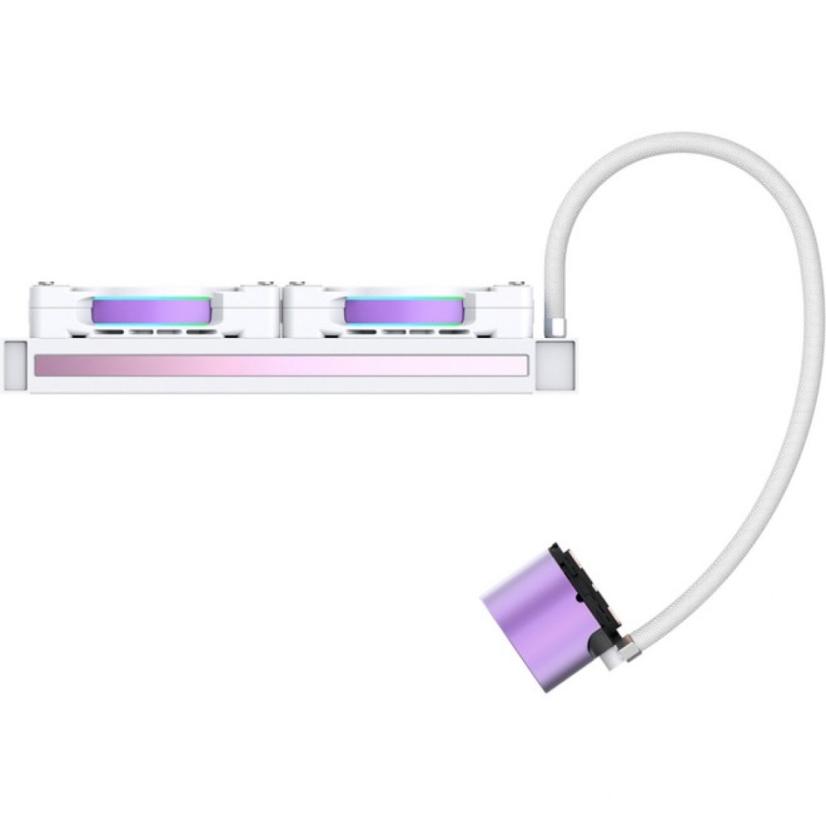 Система водяного охолодження ID-Cooling Pinkflow 240 Diamond Purple 98_98.jpg - фото 5