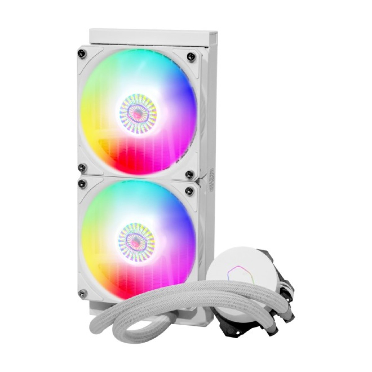 Система водяного охолодження CoolerMaster MasterLiquid ML240L ARGB White Edition V2 (MLW-D24M-A18PW-RW) 98_98.jpg - фото 4