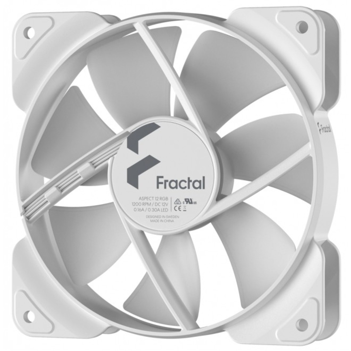 Кулер для корпуса Fractal Design Aspect 12 RGB White Frame (FD-F-AS1-1208) 98_98.jpg - фото 3