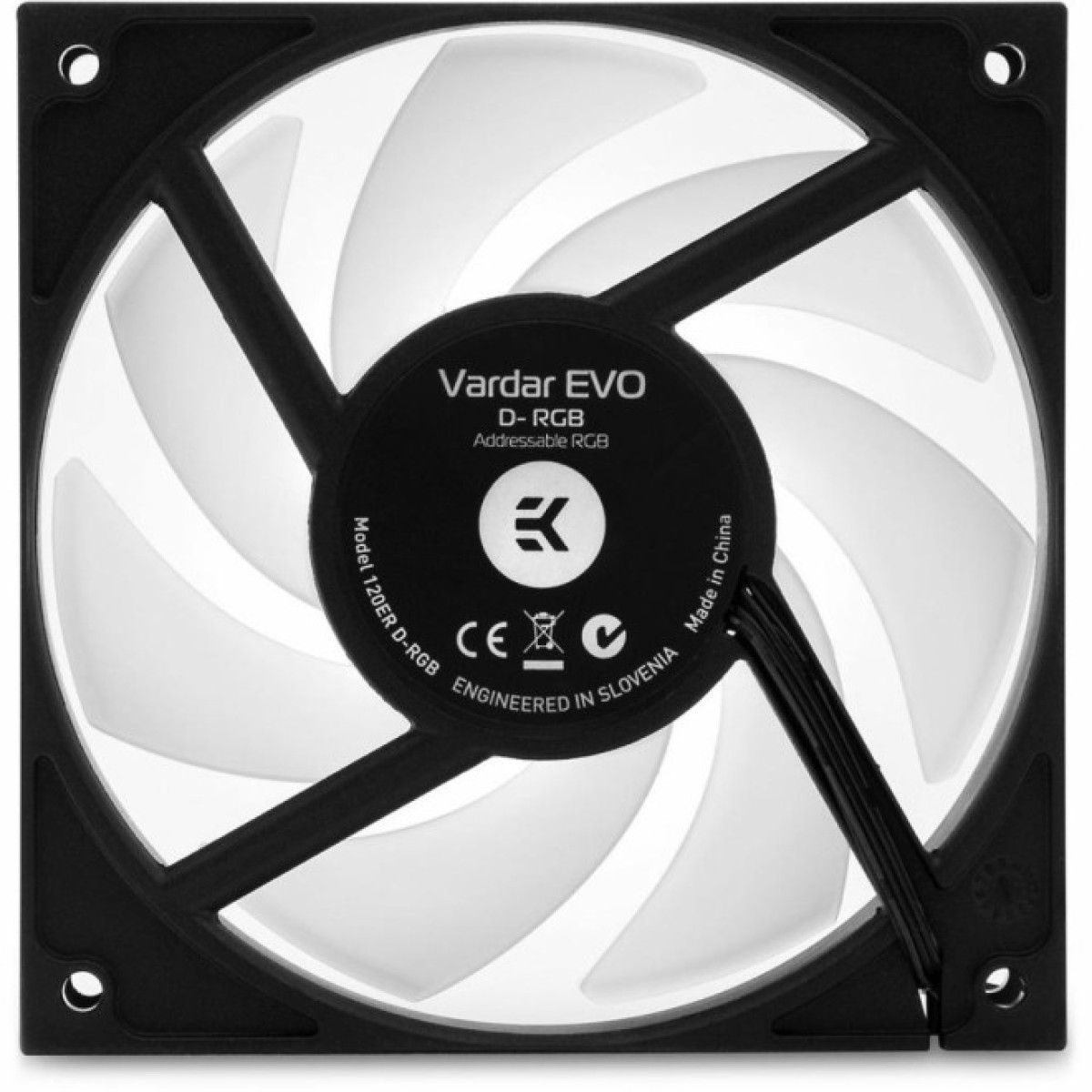 Кулер до корпусу Ekwb EK-Vardar EVO 120ER D-RGB (500-2200 RPM) - White (3831109825372) 98_98.jpg - фото 3