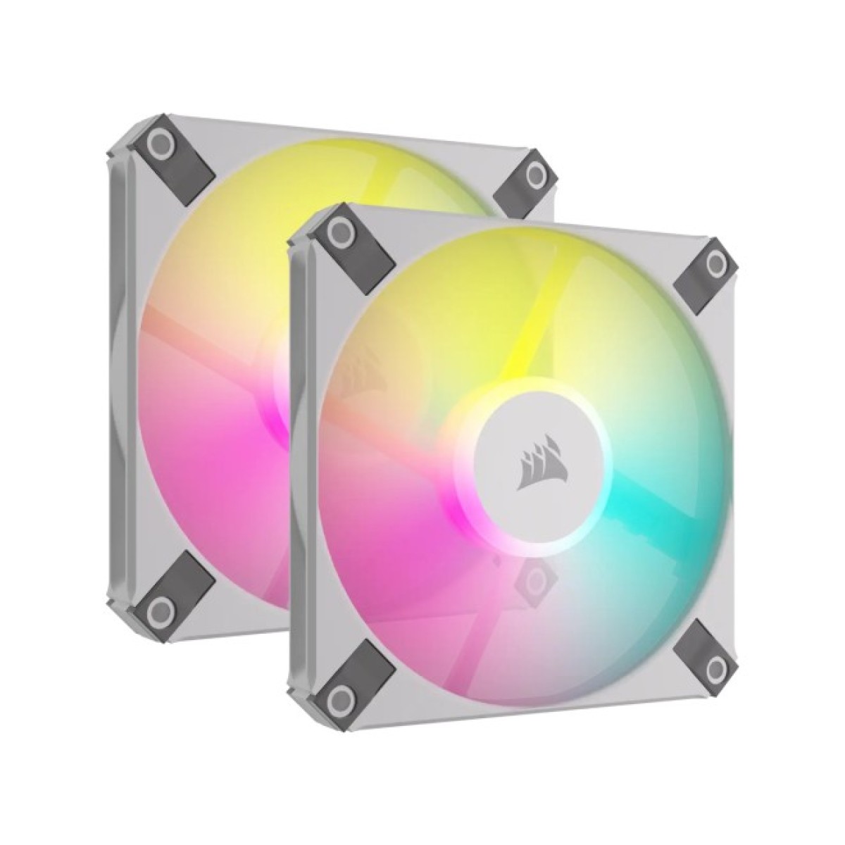 Кулер для корпуса Corsair iCUE AF120 RGB Slim White Dual Fan Kit (CO-9050165-WW) 98_98.jpg - фото 1