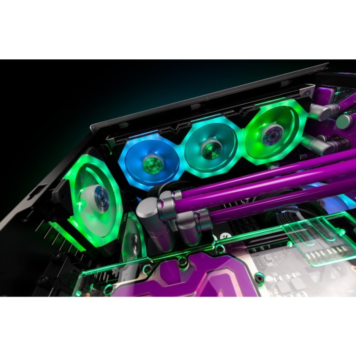 Кулер для корпуса Ekwb Вентилятор EKWB EK-Quantum Impulse 120 D-RGB - Black (400-1800 rpm) (3831109854198) 98_98.jpg - фото 4