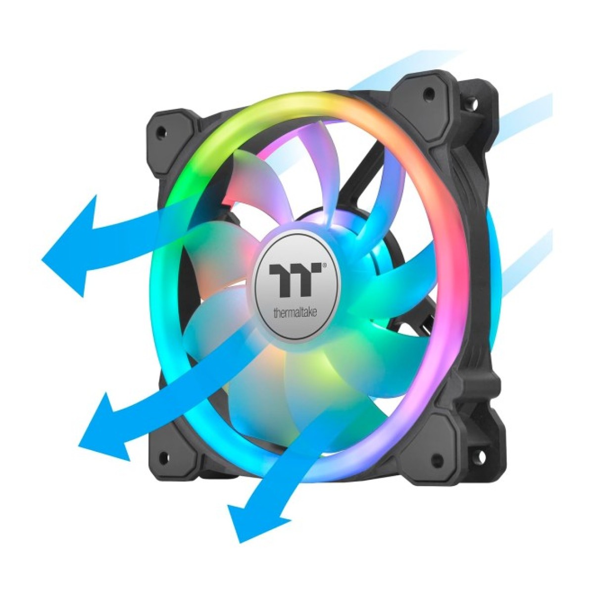 Кулер до корпусу ThermalTake SWAFAN 14 RGB Radiator Fan TT Premium Edition 3 Pack/Fan/14025 (CL-F138-PL14SW-A) 98_98.jpg - фото 2