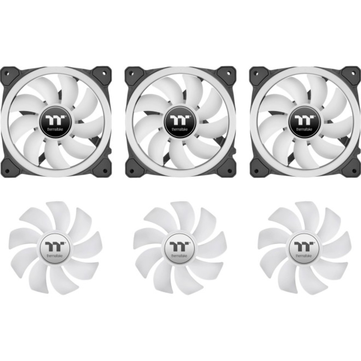 Кулер до корпусу ThermalTake SWAFAN 12 RGB Radiator Fan TT Premium Edition 3 Pack/Fan/12025 (CL-F137-PL12SW-A) 98_98.jpg - фото 2