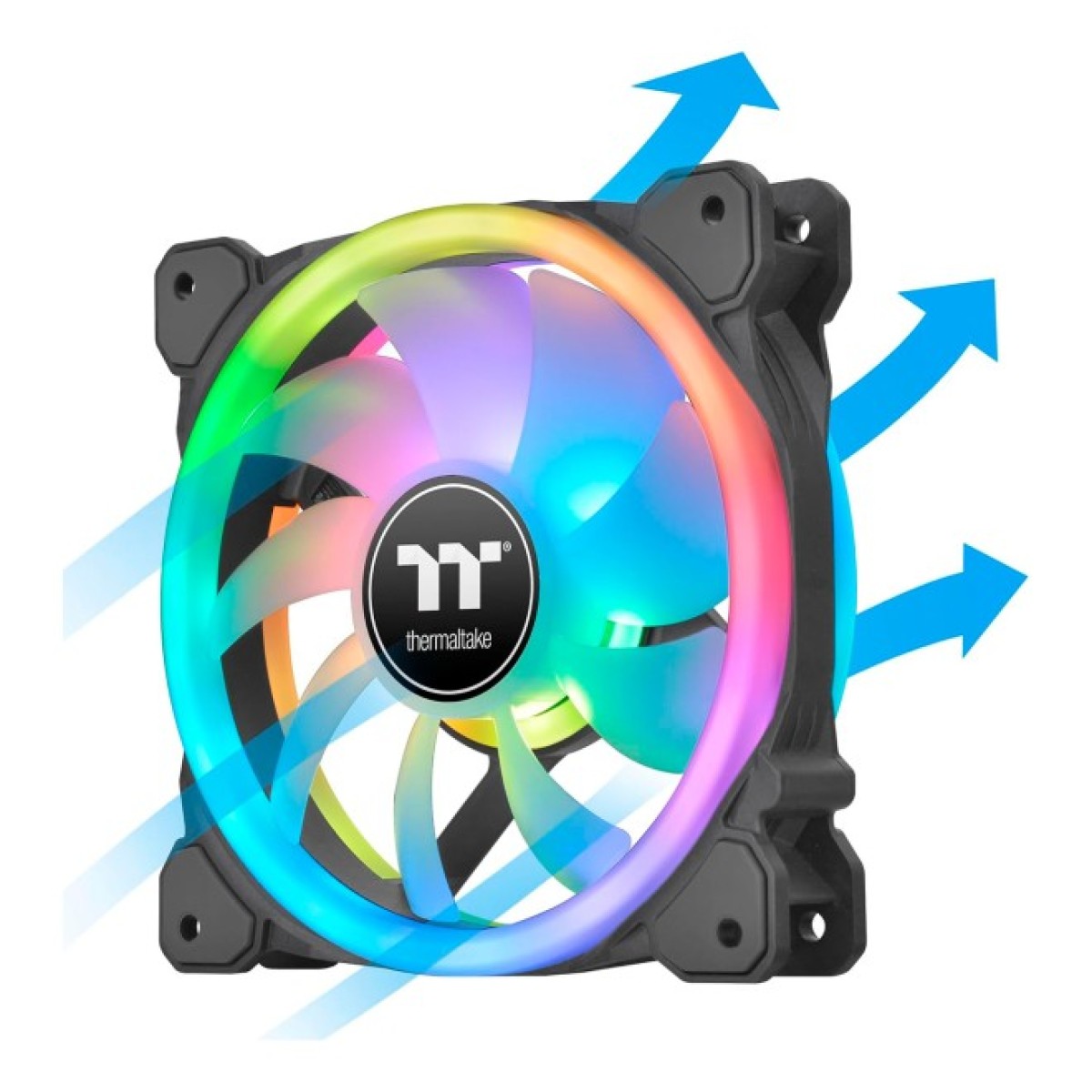 Кулер до корпусу ThermalTake SWAFAN 14 RGB Radiator Fan TT Premium Edition 3 Pack/Fan/14025 (CL-F138-PL14SW-A) 98_98.jpg - фото 6