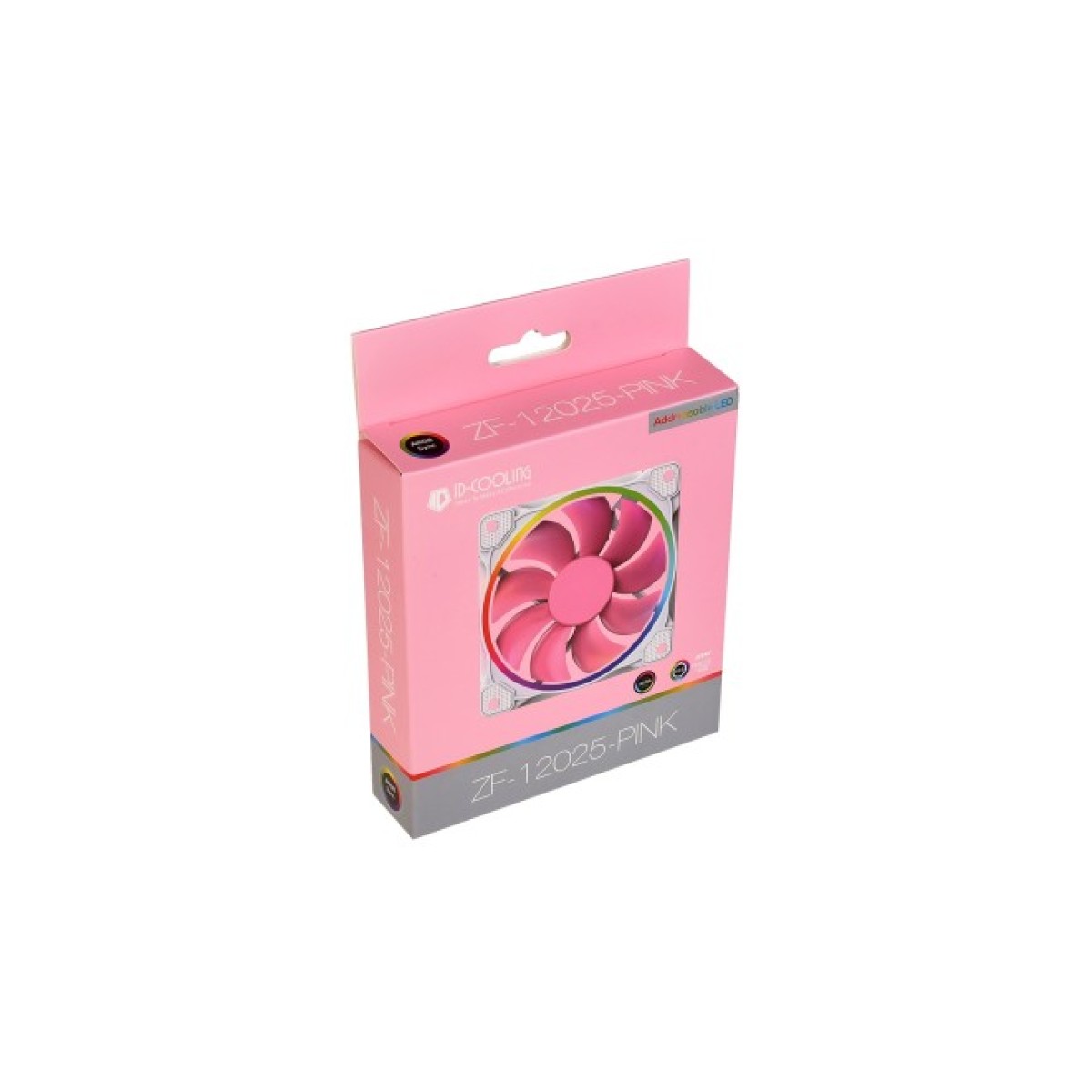 Кулер для корпуса ID-Cooling ZF-12025-PINK ARGB (Single Pack) (ZF-12025-PINK) 98_98.jpg - фото 3