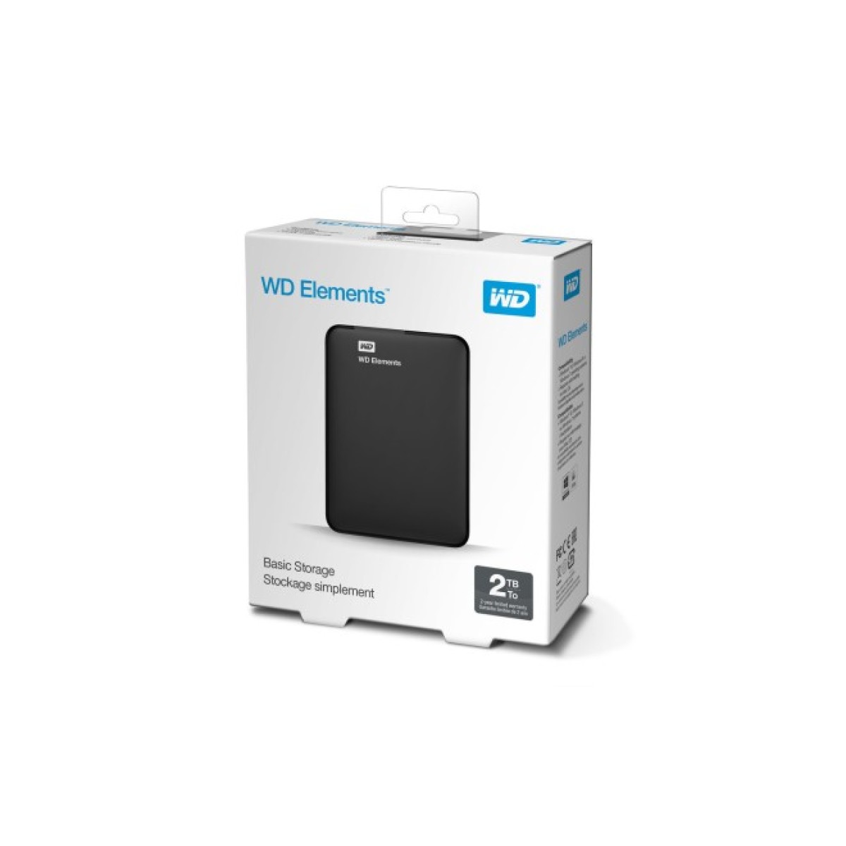 Зовнішній жорсткий диск WD 2.5" 2TB (WDBU6Y0020BBK-WESN) 98_98.jpg - фото 2