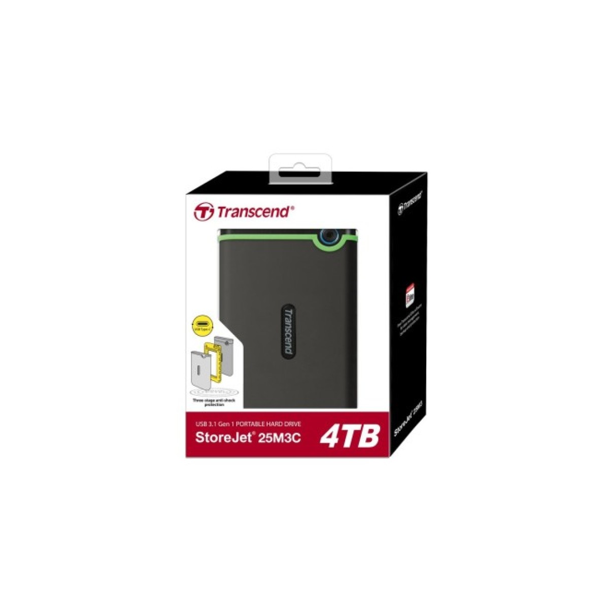 Внешний жесткий диск 2.5" 4TB Transcend (TS4TSJ25M3C) 98_98.jpg - фото 2