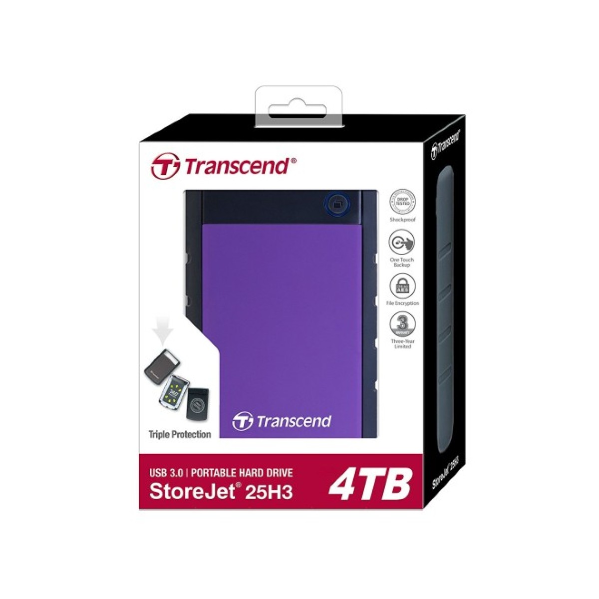 Внешний жесткий диск 2.5" 4TB Transcend (TS4TSJ25H3P) 98_98.jpg - фото 2