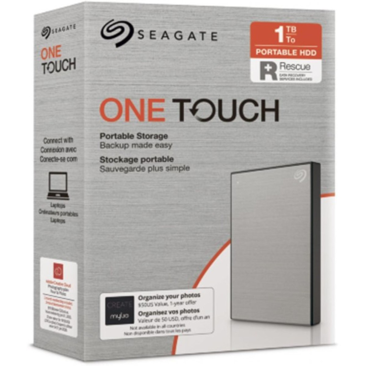 Зовнішній жорсткий диск 2.5" 1TB One Touch USB 3.2 Seagate (STKB1000401) 98_98.jpg - фото 7