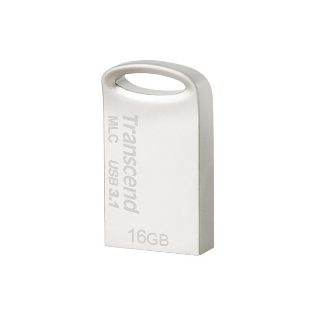 USB флеш накопичувач Transcend 16GB JetFlash 720 Silver Plating USB 3.1 (TS16GJF720S) 98_98.jpg - фото 2